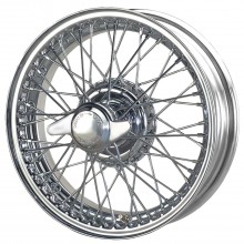 Chrome Wire Wheels Austin Healey; Lotus Elite; MGA; MG TD; MG TF; Reliant Sabre 4; Reliant Sabre 6;