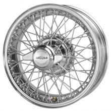 Chrome Wire Wheels Jaguar XK120/140/150