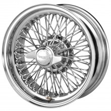 Chrome Wire Wheels Triumph TR 2; TR 3A; TR 4 & 4A; TR 5; TR 6 and Triumph 250 PI